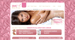 Desktop Screenshot of bmc-bodytherapy.cz